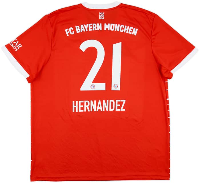 2022-23 Bayern Munich Home Shirt Hernandez #21 - 10/10 - (XXL)