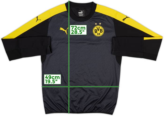 2016-17 Borussia Dortmund Puma Sweat Top - 8/10 - (M)