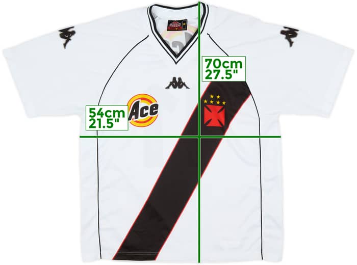 2000 Vasco da Gama Away Shirt #11 - 8/10 - (M)
