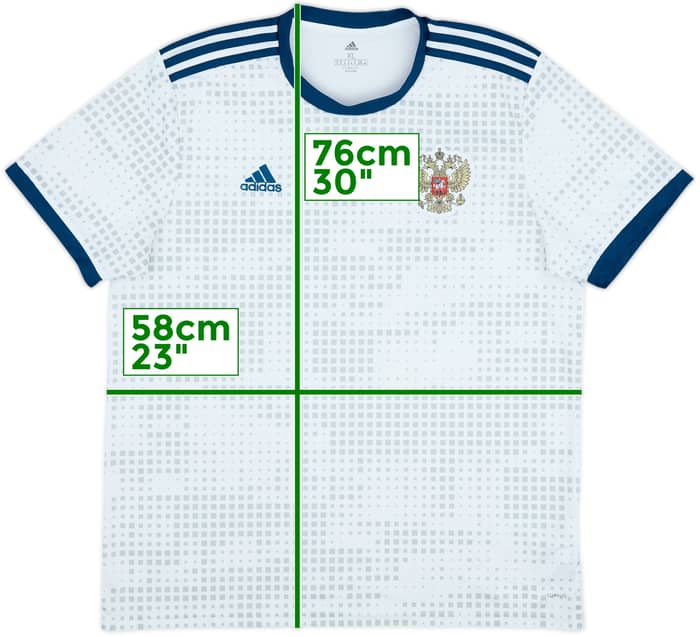 2018-19 Russia Away Shirt - 8/10 - (XL)