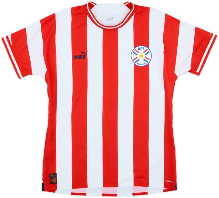 2022-23 Paraguay Authentic Home Shirt - 10/10 - (M)
