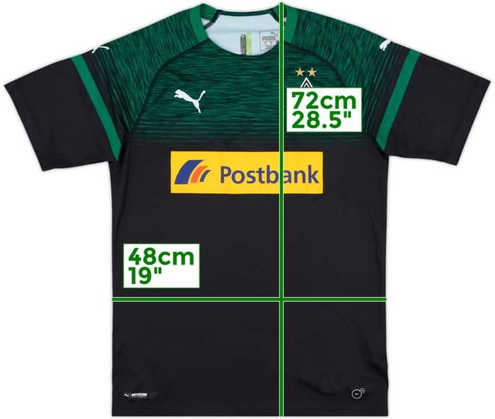 2018-19 Borussia Monchengladbach Away Shirt - 10/10 - (M)