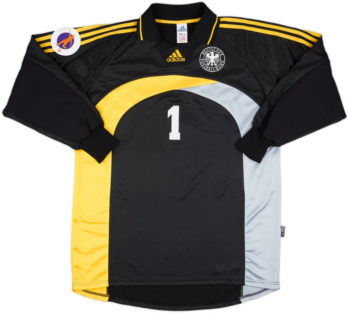 1999 Germany Women's Match Issue U18 Euro GK Shirt #1