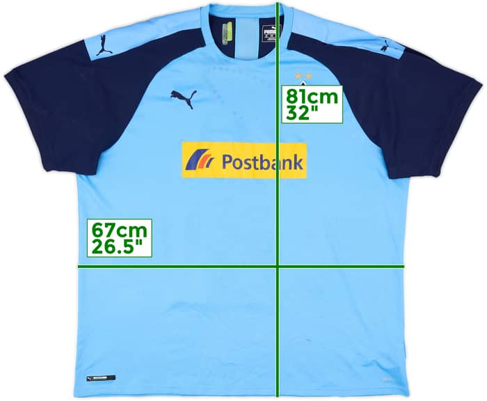 2019-20 Borussia Monchengladbach Away Shirt - 4/10 - (4XL)