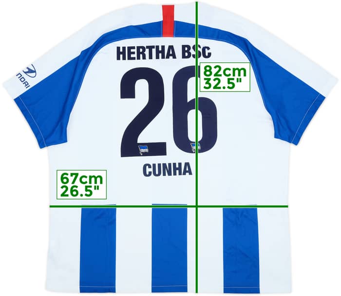 2019-20 Hertha Berlin Home Shirt Cunha #26 - 5/10 - (3XL)