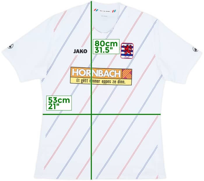 2012 Luxembourg Away/Training Shirt #2 - 10/10 - (M)