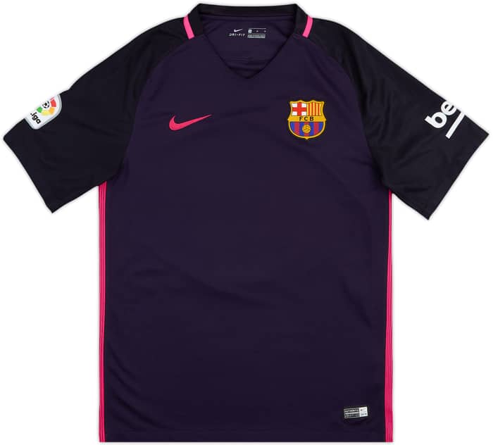 2016-17 Barcelona Away Shirt A.Iniesta #8 - 10/10 - (M)