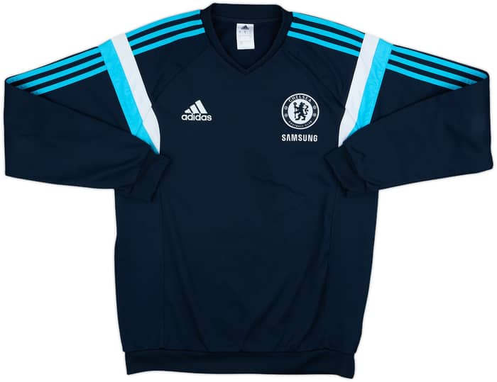 2014-15 Chelsea adidas Sweat Top - 8/10 - (M)