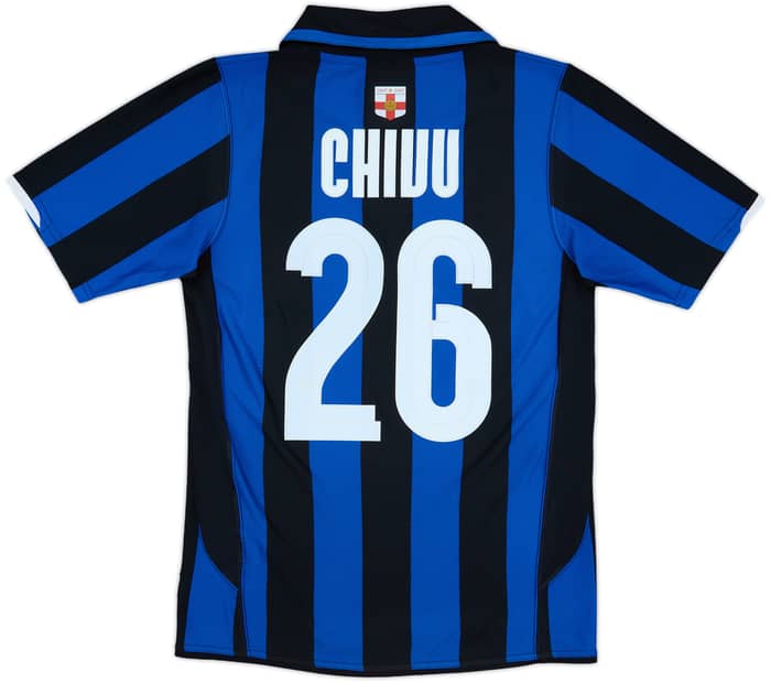 2007-08 Inter Milan Centenary Home Shirt Chivu #26 - 8/10 - (S)