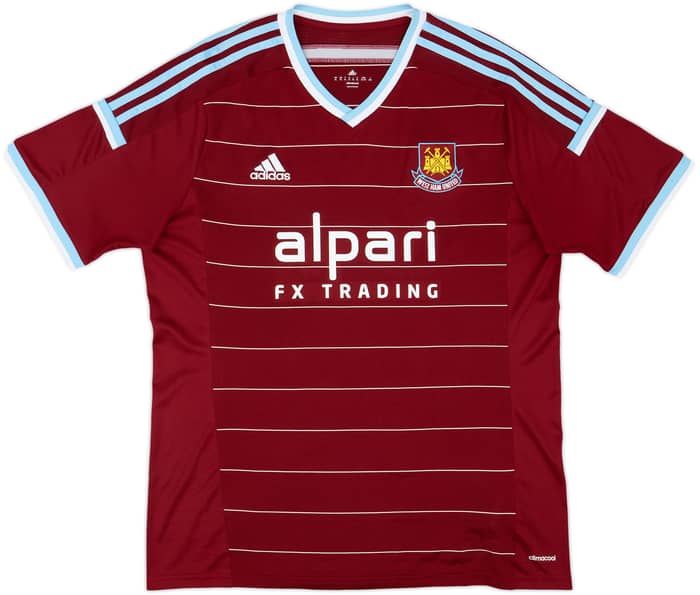 2014-15 West Ham Home Shirt Noble #16 - 10/10 - (XL)