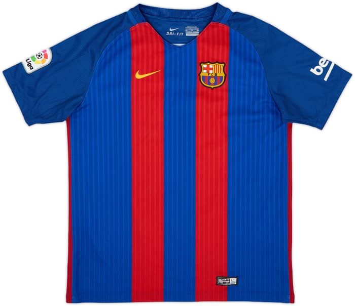 Camiseta de local del Barcelona 2016-17 Messi #10 - 5/10 - (XL.Niños)