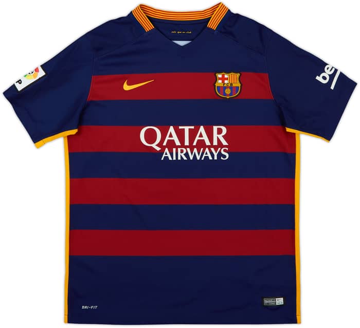 Camiseta de local del Barcelona 2015-16 - 10/10 - (XL.Niños)