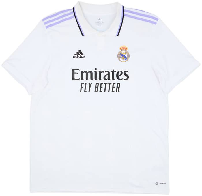 Camiseta de local del Real Madrid 2022-23 ViniJr #20 - 10/10 - (XL)