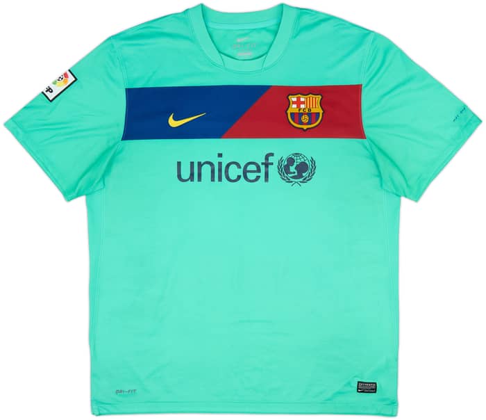 2010-11 Barcelona Away Shirt David Villa #7 - 6/10 - (XL)