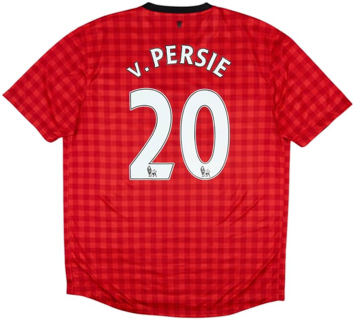 2012-13 Manchester United Camiseta Local V.Persie #20 - 6/10 - (L)