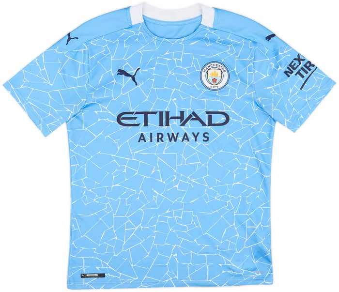 2020-21 Camiseta de local del Manchester City Kun Aguero #10 - 8/10 - (M)