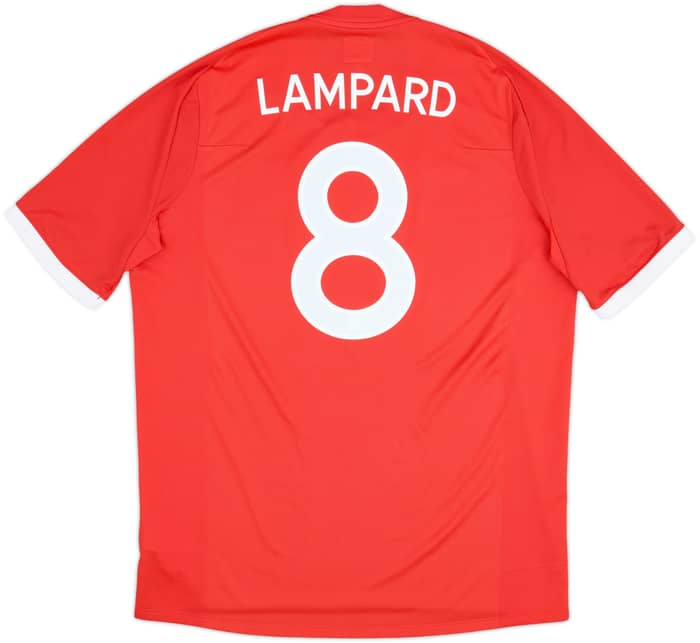 2010-11 England Away Shirt Lampard #8 - 10/10 - (XL)