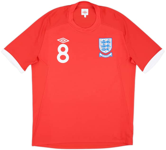 2010-11 England Away Shirt Lampard #8 - 10/10 - (XL)