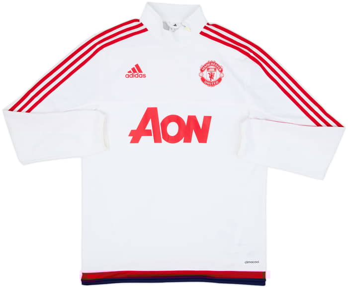 2015-16 Manchester United adidas Track Jacket - 8/10 - (M)