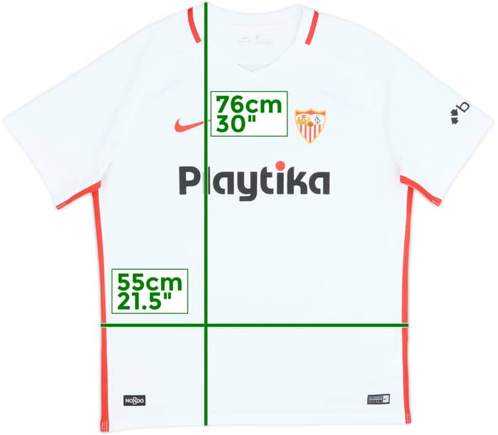 2018-19 Sevilla Home Shirt - 8/10 - (XL)