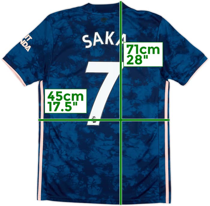 2020-21 Arsenal Third Shirt Saka #7 - 10/10 - (S)