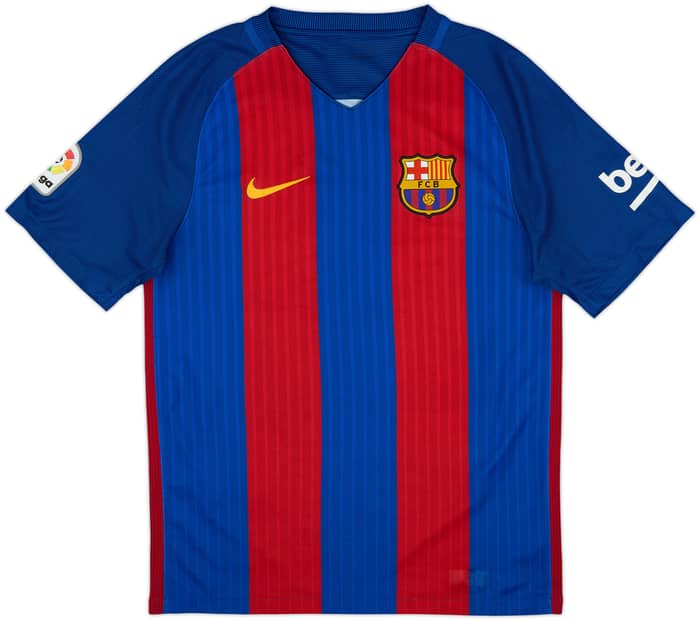 2016-17 Barcelona Home Shirt Messi #10 - 8/10 - (S)