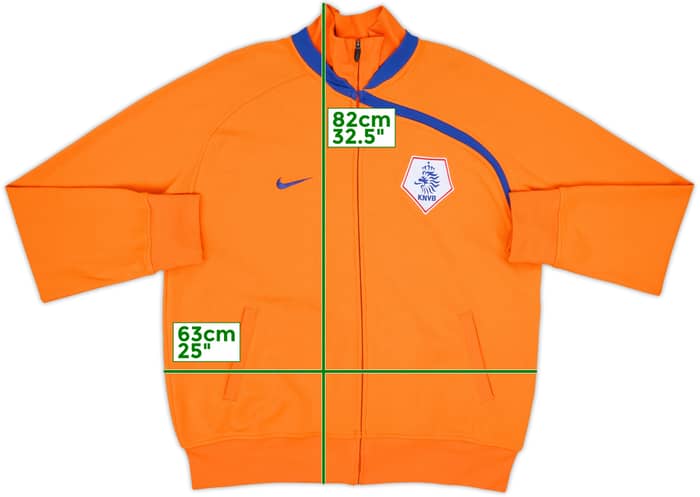 2008-09 Netherlands Nike Track Jacket - 8/10 - (XXL)