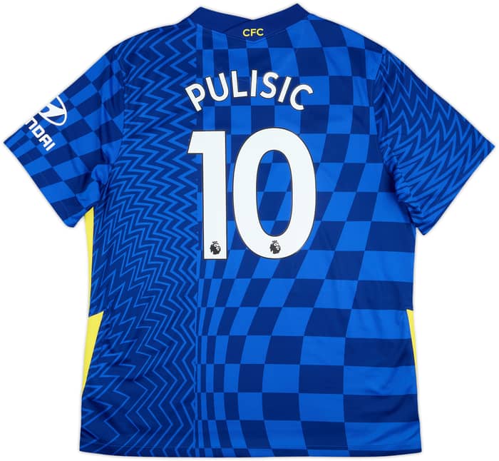 Camiseta de local del Chelsea 2021-22 Pulisic #10 - 10/10 - (XL)