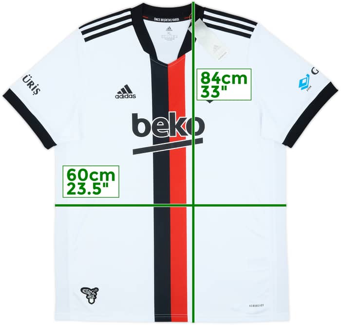 Camiseta de local de Besiktas 2021-22 (XL)