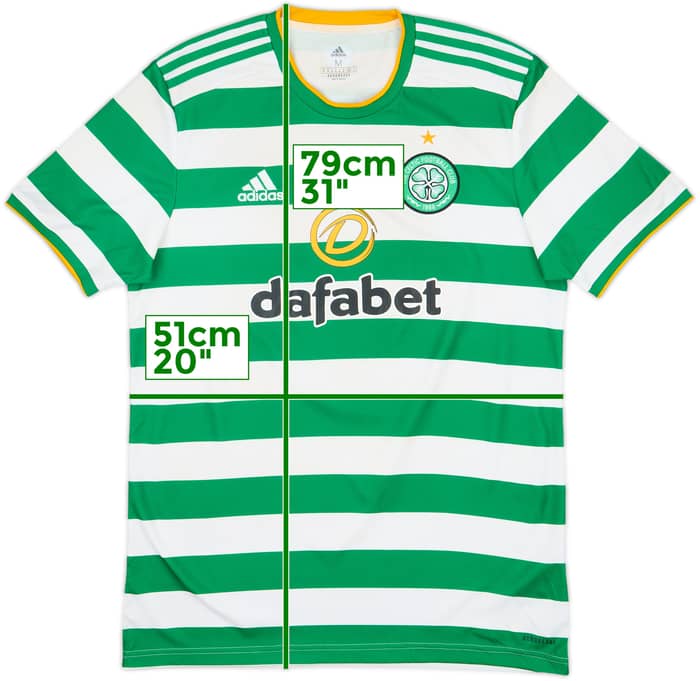 2020-21 Celtic Home Shirt - 4/10 - (M)