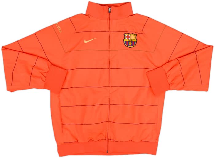 2008-09 Barcelona Nike Track Jacket - 8/10 - (L.Boys)