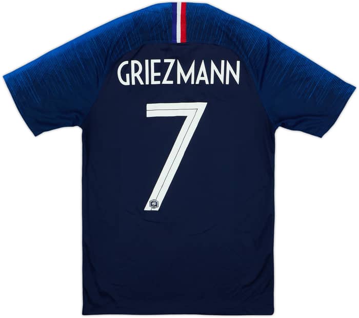 2018 France Home Shirt Griezmann #7 - 6/10 - (S)