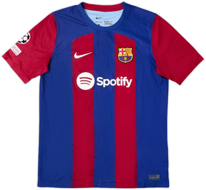 2023-24 Barcelona Home Shirt - 8/10 - (XL.Boys)