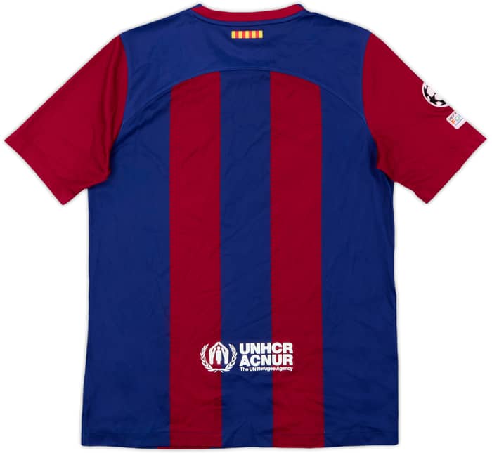 2023-24 Barcelona Home Shirt - 8/10 - (XL.Boys)