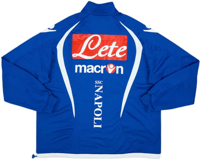 2009-10 Napoli Macron 1/4 Zip Drill Top - 4/10 - (XXL)