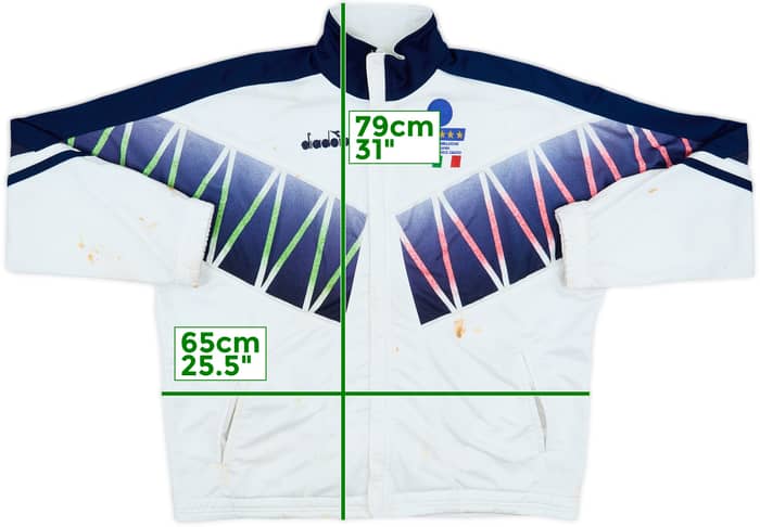 1994 Italy Diadora Track Jacket - 4/10 - (XL)