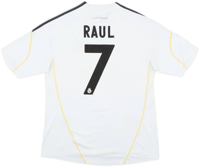 2009-10 Real Madrid Home Shirt Raul #7 - 6/10 - (L)
