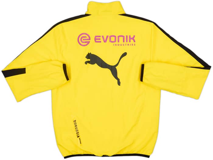 2014-15 Borussia Dortmund Puma Hooded Rain Jacket - 5/10 - (M)