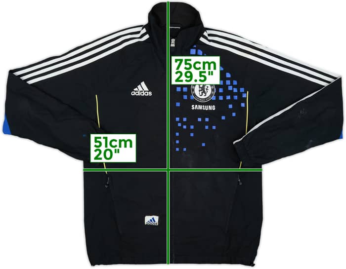 2011-12 Chelsea adidas Track Jacket - 5/10 - (XL.Boys)