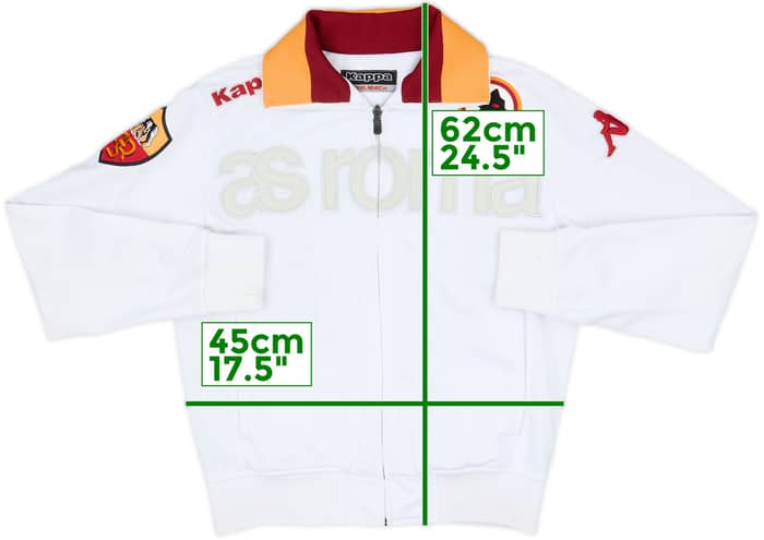 2009-10 Roma Kappa Track Jacket - 8/10 - (3XL.Boys)