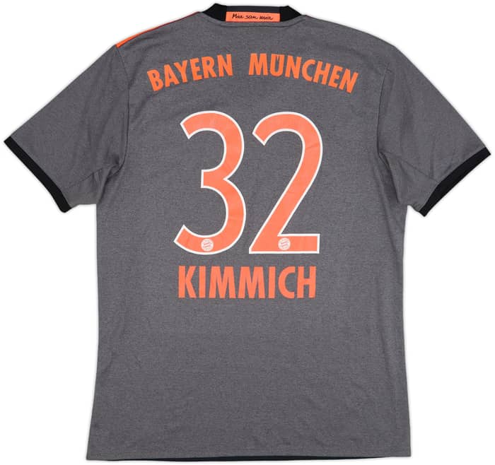 2016-17 Bayern Munich Away Shirt Kimmich #32 - 7/10 - (M)