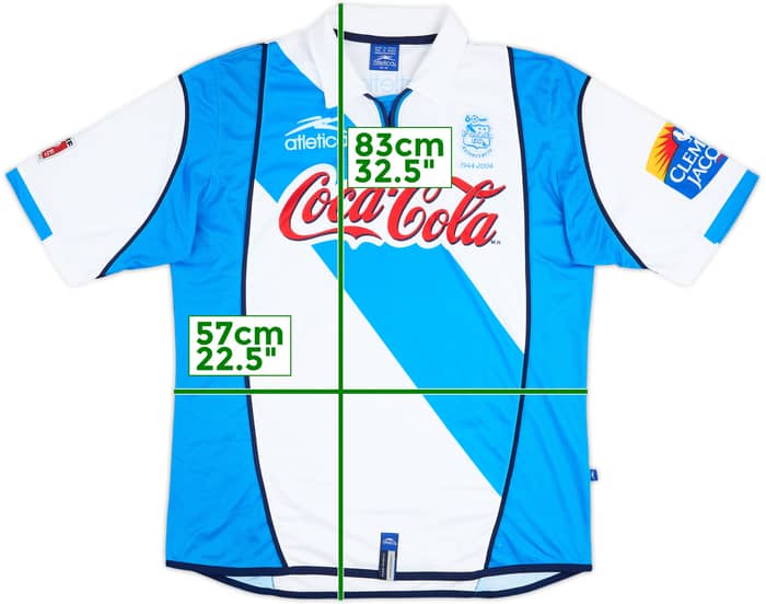 Camiseta de local del Puebla 2004-05 - 8/10 - (XL)