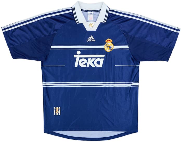 1998-99 Real Madrid Away Shirt Seedorf #10 - 8/10 - (L)