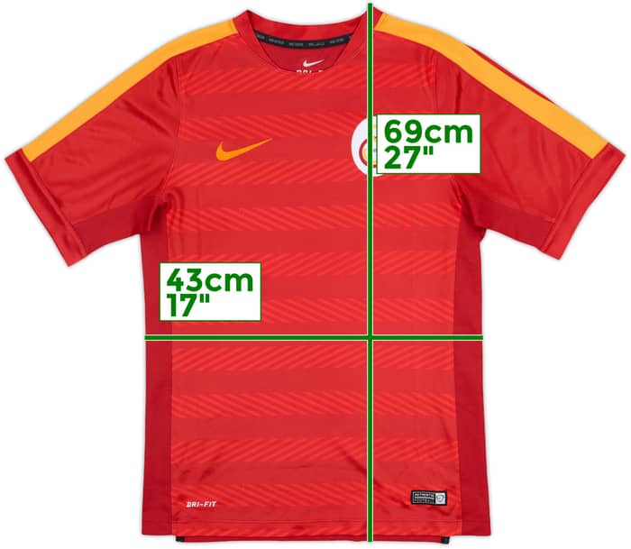 2014-15 Galatasaray Nike Training Shirt - 8/10 - (S)
