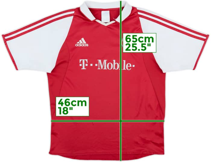 2003-04 Bayern Munich Home Shirt - 6/10 - (XL.Boys)