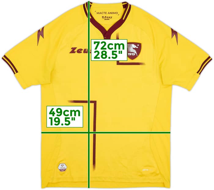 2022-23 Salernitana Third Shirt - 7/10 - (M)