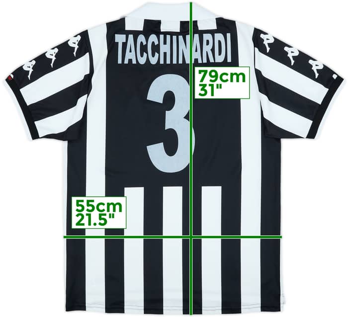 1999-00 Juventus Home Shirt Tacchinardi #3 - 6/10 - (M)