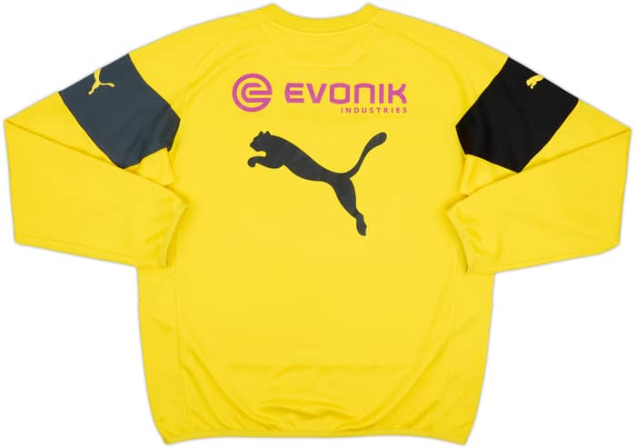 2014-15 Borussia Dortmund Puma Sweat Top - 7/10 - (L)
