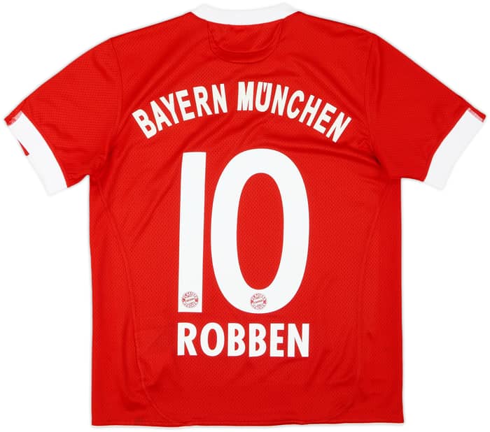 2009-10 Bayern Munich Home Shirt Robben #10 - 7/10 - (L.Boys)