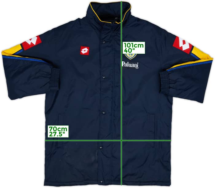 2003-04 Chievo Verona Lotto Padded Bench Coat - 8/10 - (XXL)